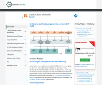 Fachwissen-Technik.de(Fachwissen Technik Startseite) Screenshot