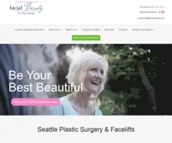 Facialbeauty.com(Seattle Facelifts &amp; Plastic Surgery) Screenshot