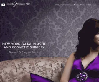 Facialplasticsurgery-NYC.com(Dr. Joseph Rousso) Screenshot