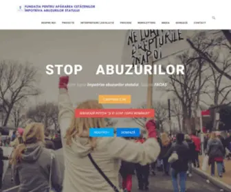 Facias.ro(Fundaţia) Screenshot