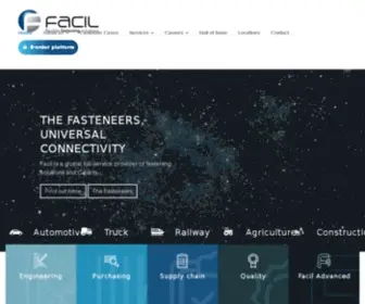 Facil.be(Flexible fastening solutions) Screenshot