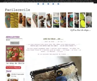 Facilececile.com(Modèles gratuits) Screenshot