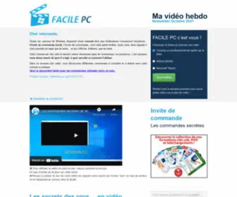 Facilepc.fr(Facile PC) Screenshot
