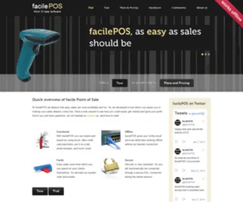 Facilepos.com(facilePOS) Screenshot