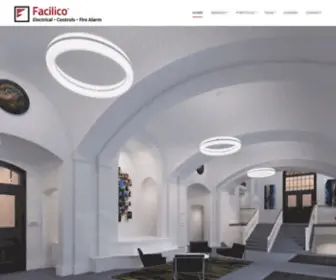 Facilico.com(Electrical &amp; Controls serving Boston area) Screenshot