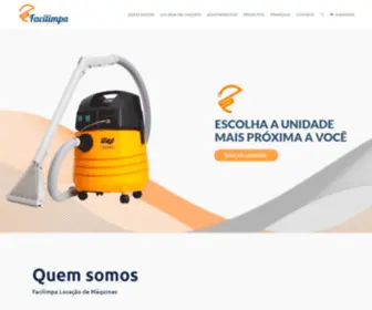 Facilimpa.com.br(Locação de Equipamentos) Screenshot