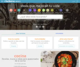 Facilisimo.com(Ideas que mejoran tu vida) Screenshot