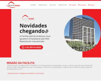 Facilitainvestimoveis.com.br(Imobiliária) Screenshot