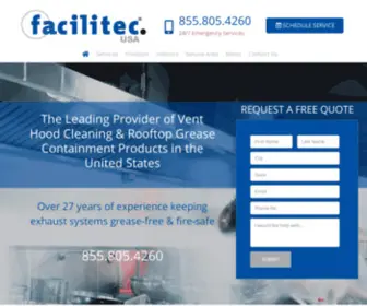 Facilitec-Usa.com(Facilitec USA) Screenshot
