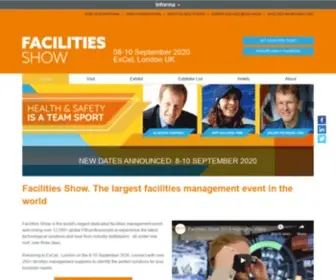 Facilitiesshow.com(Facilities Show 2021) Screenshot