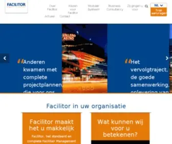 Facilitor.nl(FMIS) Screenshot