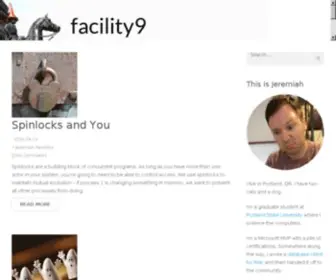 Facility9.com(Jeremiah Peschka) Screenshot