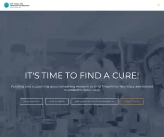 Facingfacialpain.org(It's time to find a cure) Screenshot