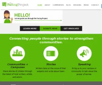 Facingproject.com(The Facing Project) Screenshot