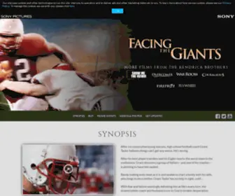 Facingthegiants.com(Facing The Giants) Screenshot