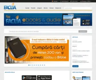 Faclia.ro(Editura Faclia) Screenshot