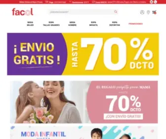 Facol.com.co(Ropa Online) Screenshot
