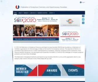 Facss.org(FACSS SciX) Screenshot
