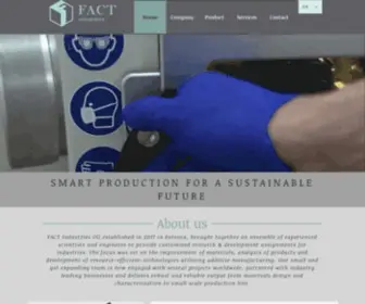 Fact-Industries.com(FACT Industries I About) Screenshot