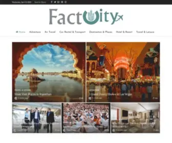 Factcity.net(Home Travel) Screenshot
