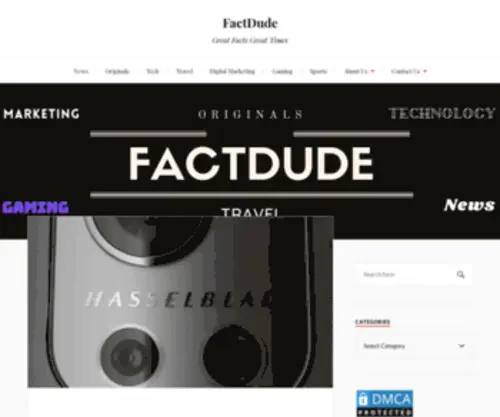 Factdude.com(FactDude) Screenshot