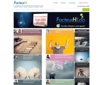 Facteurh.com(Facteur H) Screenshot