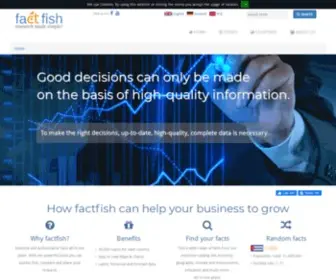 Factfish.com(Your access to relevant information) Screenshot