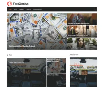 Factgenius.co(Fact Genius) Screenshot