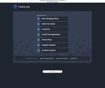 Facthai.com(Factory & Industrial Supply Guide) Screenshot