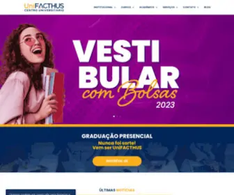 Facthus.edu.br Screenshot