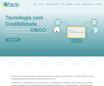 Facti.com.br(Tecnologia com Credibilidade) Screenshot