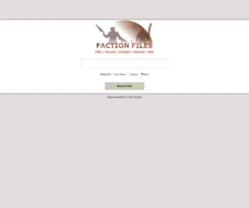 Factionfiles.com(Factionfiles) Screenshot