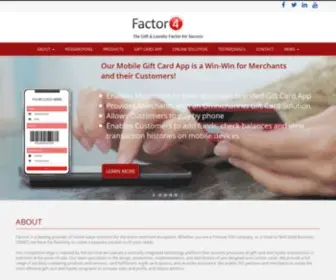 Factor4Gift.com(Factor 4) Screenshot