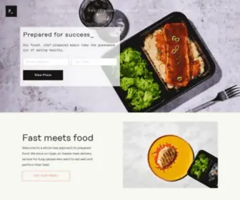 Factor75.com(Healthy, Fully-Prepared Food Delivered to Your Door) Screenshot