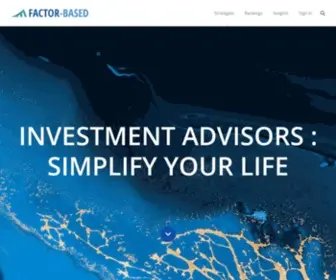 Factorbased.com(Factor-Based) Screenshot