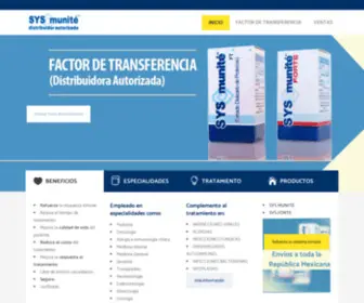 Factordetransferencia.biz(Factordetransferencia Distribuidorautorizado) Screenshot