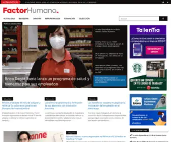 Factorhumano.es(Factor Humano) Screenshot