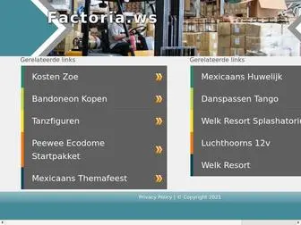 Factoria.ws(factoria) Screenshot