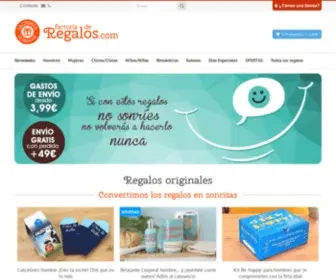 Factoriaderegalos.com(Regalos Originales) Screenshot