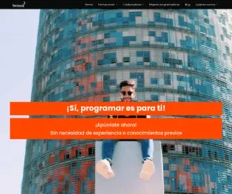 Factoriaf5.org(Factoría F5 el primer bootcamp inclusivo) Screenshot
