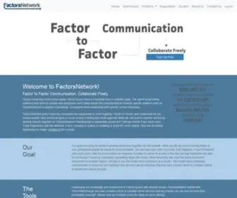 Factorsnetwork.com(FactorsNetwork) Screenshot