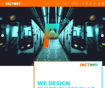 Factory-360.com(Experiential Marketing Agency & Services) Screenshot
