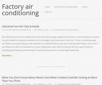 Factory-Air-Conditioning.com(Factory air conditioning) Screenshot