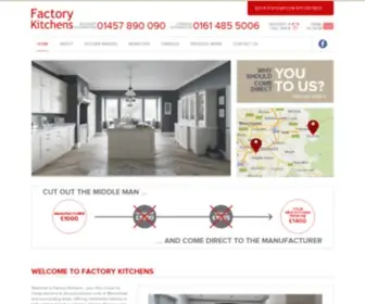 Factory-Kitchens.co.uk(Factory Kitchens) Screenshot