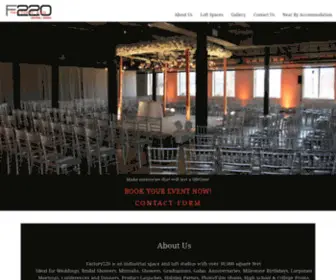 Factory220.com(Home) Screenshot