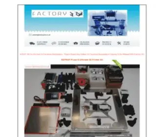 Factory3D.co.uk(Factory 3D) Screenshot