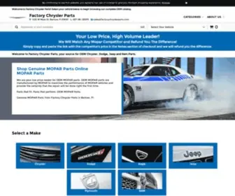 Factorychryslerparts.com(OEM Chrysler) Screenshot