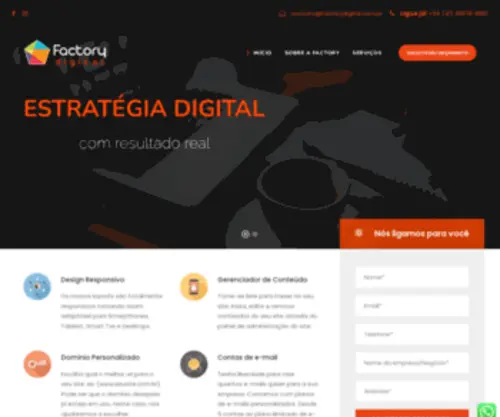 Factorydigital.com.br(Factory Digital) Screenshot