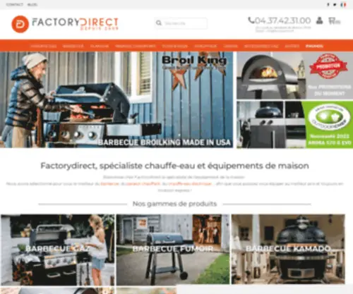 Factorydirect.fr(Factory Direct) Screenshot