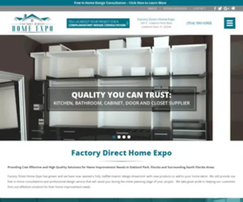 Factorydirecthomeexpo.com(Actory Direct Home Expo) Screenshot